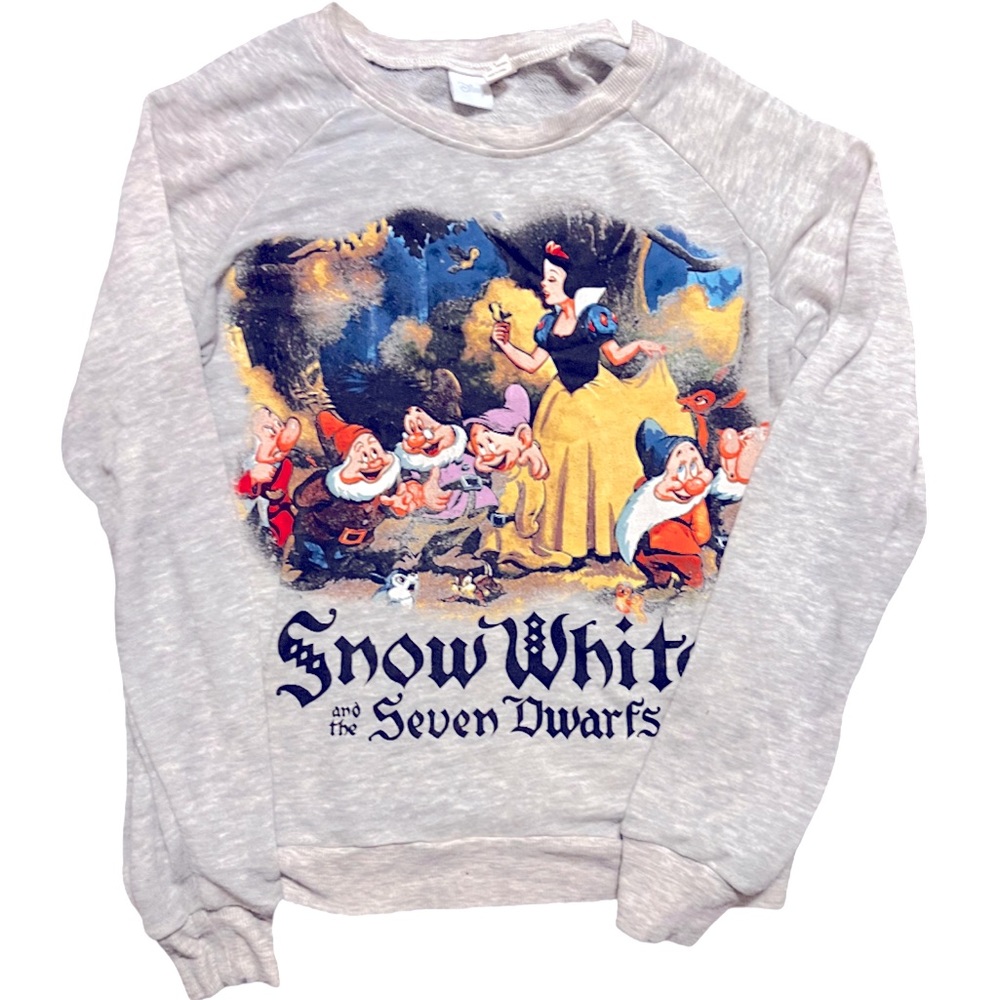 Disney Snow White Raglan Pullover Long Sleeve Knit